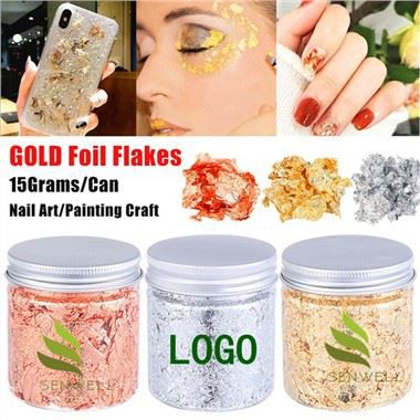 Флейкер з золотої фольги